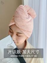 Dry hair hat female super absorbent quick-drying bag headscarf wash hair towel artifact 2021 New thick shower cap