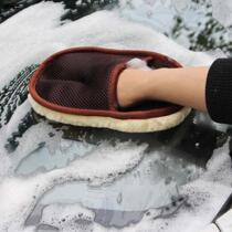 Car Wash Gloves Goat Plush Thickened Wipe Car Gloves Cars Waxed Gloves Bear Slats Rag Wipe Cleaning Tools