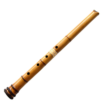 Yuping xiao di eight aulacese the gui zhu bao gen lacquer regulation 5 holes professional play eight instruments