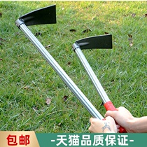 Gardening flower hoe open up small digging hoe outdoor farm tools agricultural tools weeding digging soil vegetable planting flowers loose soil small hoe