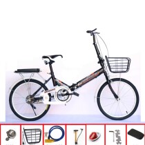 Bicycle women light work labor-saving travel girls go to school folding outdoor City College students car Plus