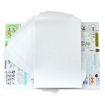 Hand account tape Guide book Storage book Release paper book a4a5 and paper book Double-sided hand account isolation book