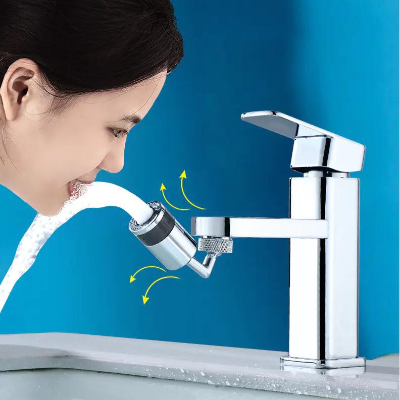 ZYIKM third generation 720°rotary booster aerator Multi-function kitchen bathroom faucet aerator 