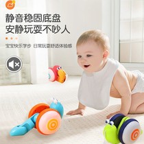 Childrens leash dragging snail toy creative fiber rope light music cable traction baby toddler