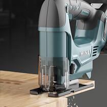 Lithium electric curve saw wood working small power tool hand wire saw wood plate cutting machine