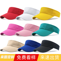 Hats Customized Men and Women Summer Sun Hats Men Outdoor Sports Top Sun Hats Hollow Hats Print LOGO LOGO