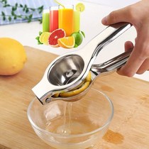 Stainless steel lemon clip juicer squeezer mini household orange juice press machine juicer manual
