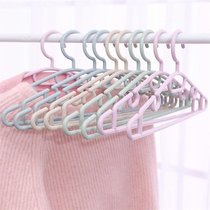 20 non-slip windproof and traceless plastic hangers for adult household cold clothes to dry clothes