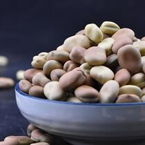 Yunnan fresh dried broad bean farmers new goods bulk five kilograms of raw white peas Aro Han bean small particles to make fried beans