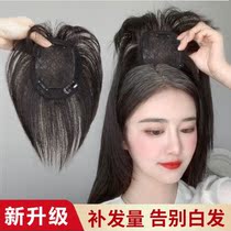Hairline wig patch hair patch female head girl 2021 fashion new cover white hair wig hair block