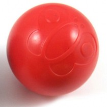 Grab rattle ball bouncing ball sand sound exercise grasping small ball baby toy visual training color discrimination red ball