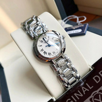 Swiss Longines Watch Women Steel with Han Watch Waterproof Business Fashion Acting Tiffi Color Watch