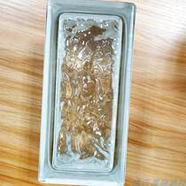 Hollow glass brick half brick transparent bathroom partition wall rectangular block living room screen bar crystal brick background wall