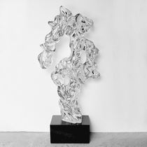 Creative new white Taihu stone sculpture art hotel lobby club sales office Hall decoration decoration