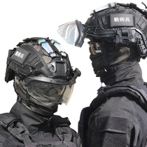 op goggles fast tactical helmet MICH with adjustable goggles pc anti-explosive wind goggles can wear myopia