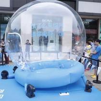 Net red inflatable money grabbing machine creative blower can enter the ball money grabbing machine opening promotion mall activities round ball