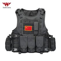 YAKEDA cross-border amphibious tactical vest outdoor training protection vest real person CS tactical vest