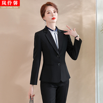 Professional attire high-end suit suit suit women sales overalls autumn and winter capable temperament interview formal dress female overalls