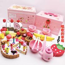Strawberry Delicious Afternoon Tea Cake Fruit Exported to Europe and America
