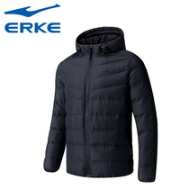 Hongxing Erke mens cotton coat winter new fashion casual jacket mens windproof warm and comfortable cotton jacket