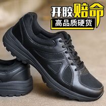 New style training shoes mens ultra-light running shoes summer breathable black training shoes rubber shoes mesh physical training shoes