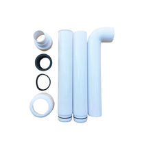 Squatting toilet squatting water tank drain water tank accessories toilet toilet outlet pipe Flushing pipe sealing ring