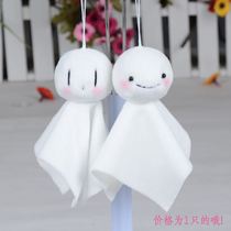 Sunny doll wind Chihuo Handmade Puppet car hanging decoration cute plush car pendant cloth hanging decoration