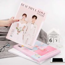 Sweet home photo book 16 inch hardcover pair frame baby star couple family portrait to customize