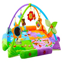 Baby music fitness game carpet crawling pad newborn baby 3-12 months educational toy full moon gift