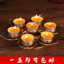 Seven Star Lamps for Buddha Ghee Lamps Seven Plum Blossoms Household Buddha Articles Daquan Changming Candlestick Buddha Hall Oil Lamps