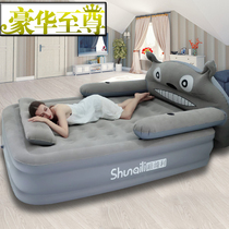 Inflatable mattress household single double thickened height portable cartoon cushion bed bed floor