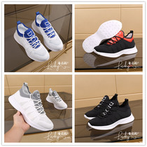 Dior autumn and winter new men's lace-up breathable casual shoes sneakers round head flat bottom running shoes letter men's shoes