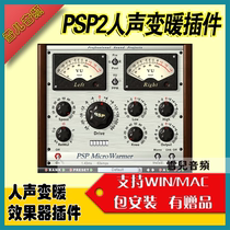 PSP analog digital mixer with VU meter tube warm sound effect speaker post-mixing effect plug-in