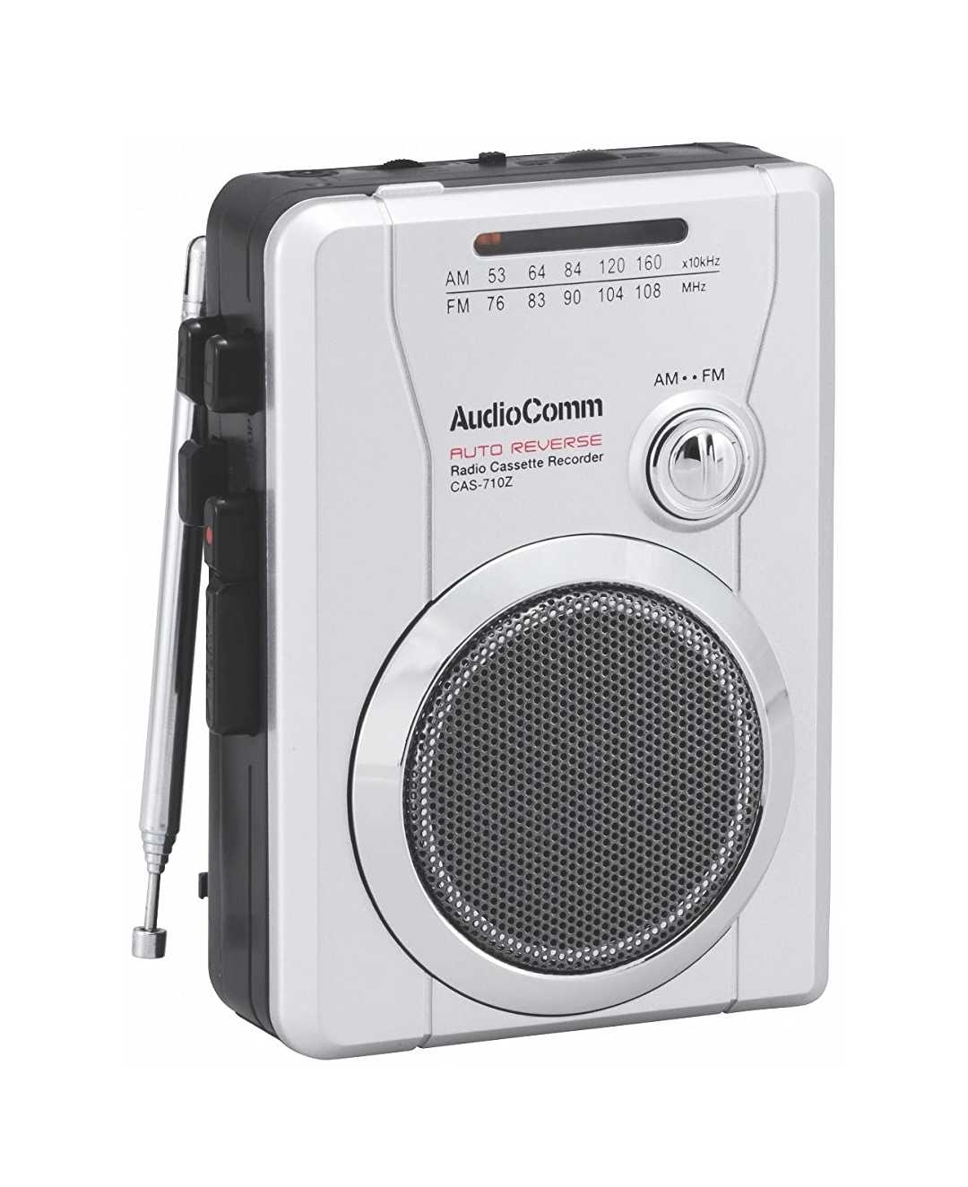 OHM AudioComm Radio Set AM FM Recordable Radio Program CAS-710Z 