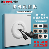 TCL Roglang Yijing outlet hole panel threading board 86 plug background wall perforated open panel