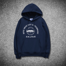 Hefei University of Technology Pullover Leisure Top Souvenir HFUT Commemorative Plus Pickened Men and Women