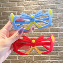 Children No lenses Eye frames Boys cartoon Deformation Glasses Toy Glasses Decoration Little Boy Spectacle Tide Fashion