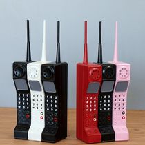 Straight Podcast Props Funny Comeback Nostalgia Grand Mobile Phone Model Simulation Stage Performance Shop Window Hem