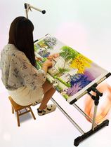 Cross stitch shelf household small special embroidery frame auxiliary artifact bracket large adjustable embroidery tool professional