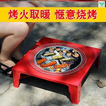 In-house brazier barbecue outdoor portable charcoal burning iron housewarming special winter carbon basin charcoal oven new house barbecue basin