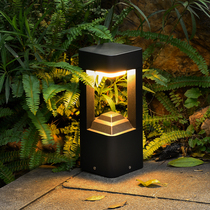 Outdoor Solar Patio Grass Terrace Lamp Modern Minima LED Waterproof Garden Villa Road Meadow Landscape Light