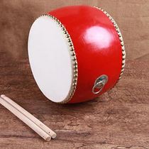 (Send 4 gifts)3-10 inch childrens toy drum cowhide drum kindergarten small gong and drum hi-hat beating lion drum