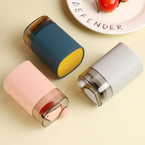 Creative automatic pop-up toothpick tube portable personalized cotton swab home simple Nordic storage box toothpick bucket toothpick box