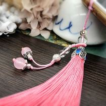 Mobile phone short rope tassel pendant accessories mobile phone chain personalized bag small pendant Chinese ancient style womens short rope