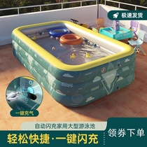 Newborn Baby Swimming Pool Inflatable Pool Dorm Balcony with Castle Family Style Kids Summer Summer Outdoor