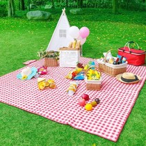 Outdoor picnic mat spring outing picnic cloth supplies outing picnic supplies Net red floor mat moisture-proof mat portable