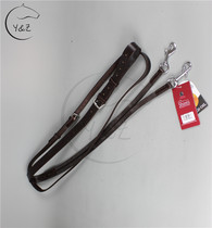 SF equestrian equipment supplies Imported hardware high quality first layer cowhide balance reins training reins