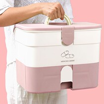 Medicine Cabinet small dormitory multilayer students home yi yong xiang multifunctional medical yi hu xiang first aid kit mass