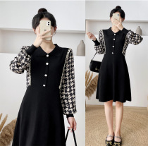 Pregnant women breast-feeding dress autumn 2021 New postpartum breastfeeding lactating clothes out fashion hot mom models