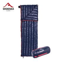 Widseaa Camping Duvet Sleeping Bag 90% White Duck Suede Camping Dorm With Envelope Compressable Light Weight Sleeping Bag